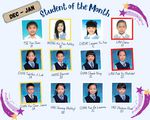 Students of the Month - UPDATE (G1-3, Jan-Feb)